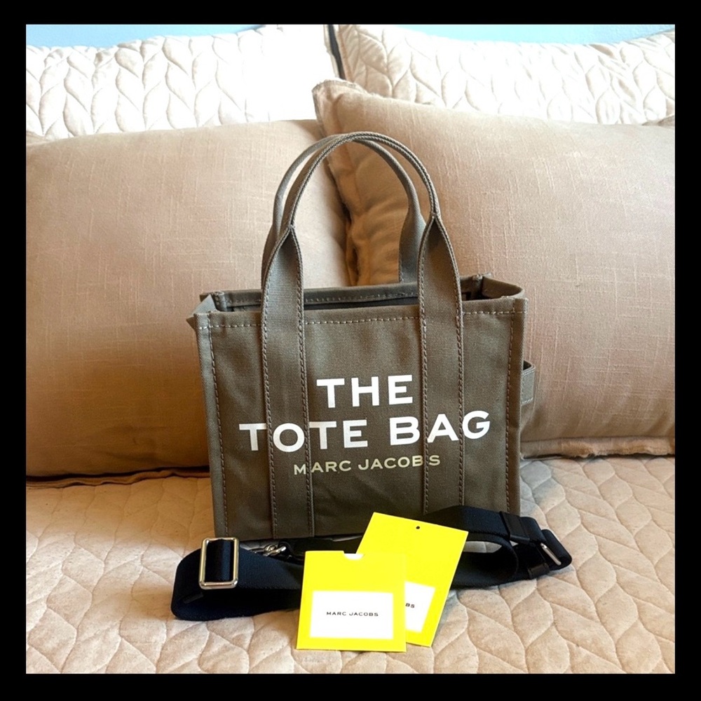 Marc Jacobs Small Tote Bag (Slate Green)